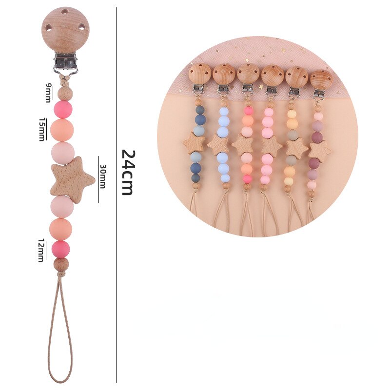 Silicone Pacifier Clips