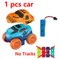 Track Cars with Light-Up Race Set